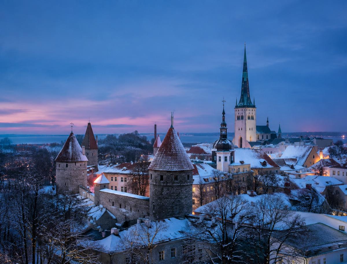 Altstadt im Baltikum